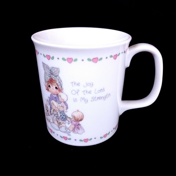 Precious Moments Mug 1989 The Joy Of The Lord ... - Picture 1 of 4